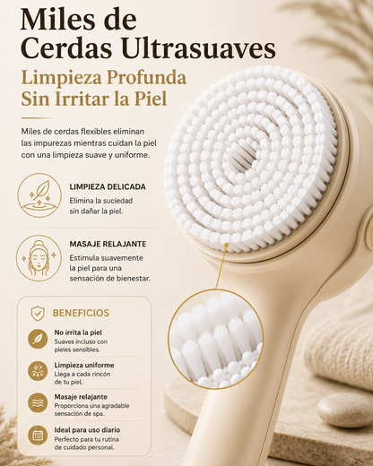 Velmora Cepillo de Ducha Spa Recargable